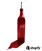 [Shop Pay Installments] Glass bottle