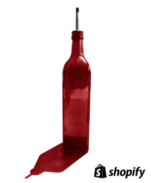 [Shop Pay Installments] Glass bottle